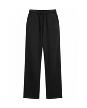 Black Relaxed-Fit Lounge Pants
