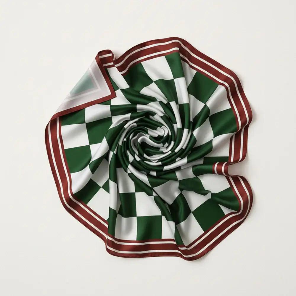 Chess Garden Scarf