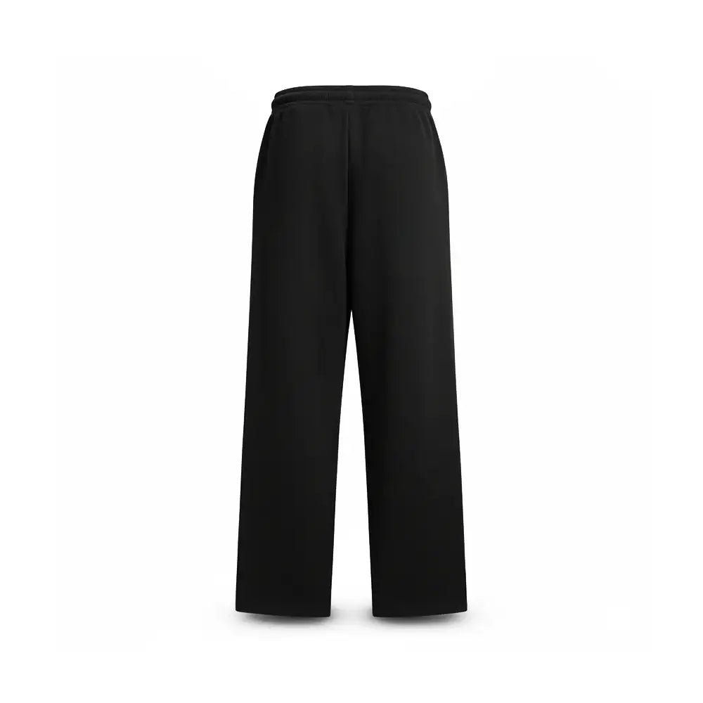 Black Relaxed-Fit Lounge Pants